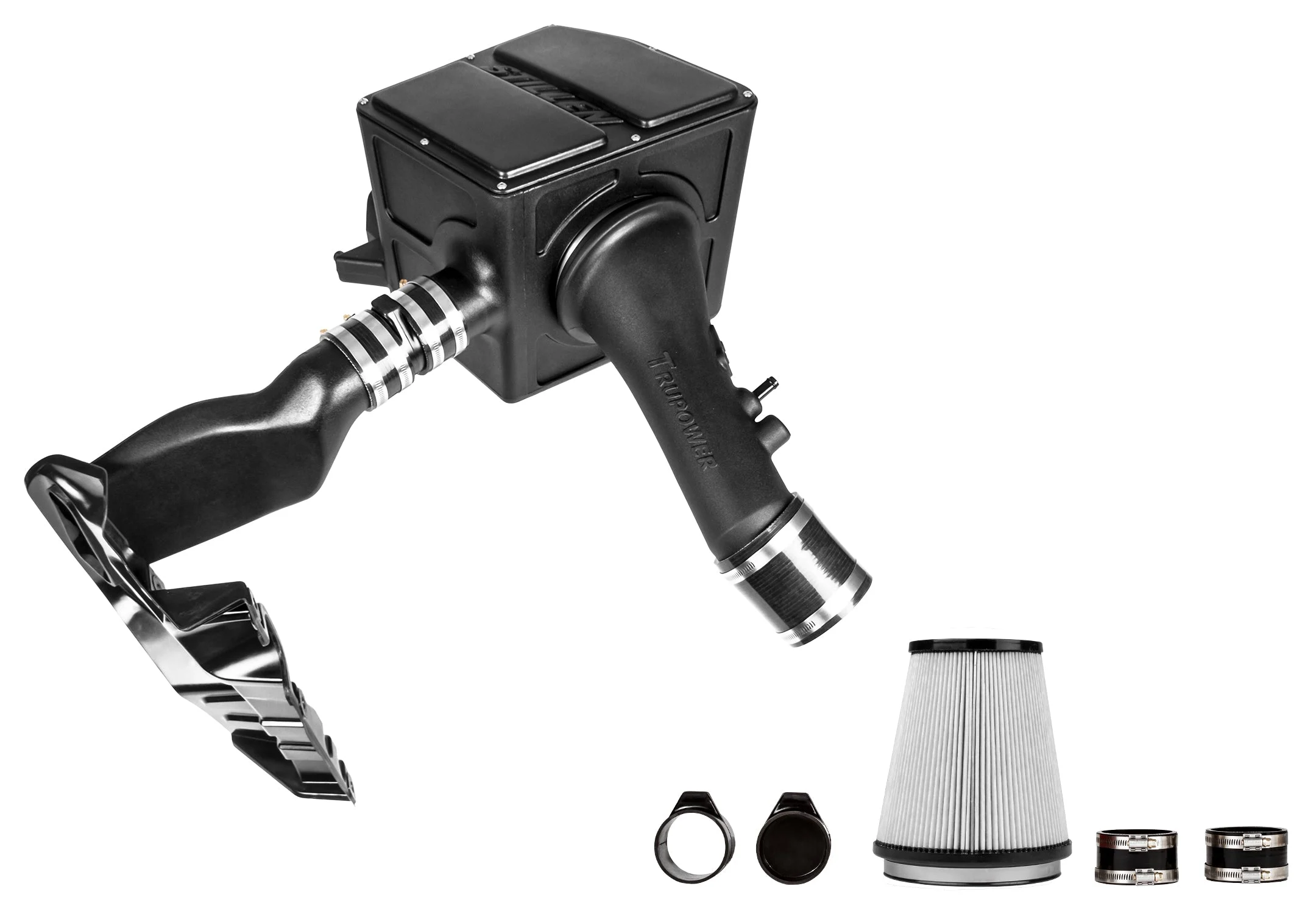 2014-2021 Toyota Tundra Trupower by STILLEN Cold Air Intake w/ Guard - Dry Filter - TP403201