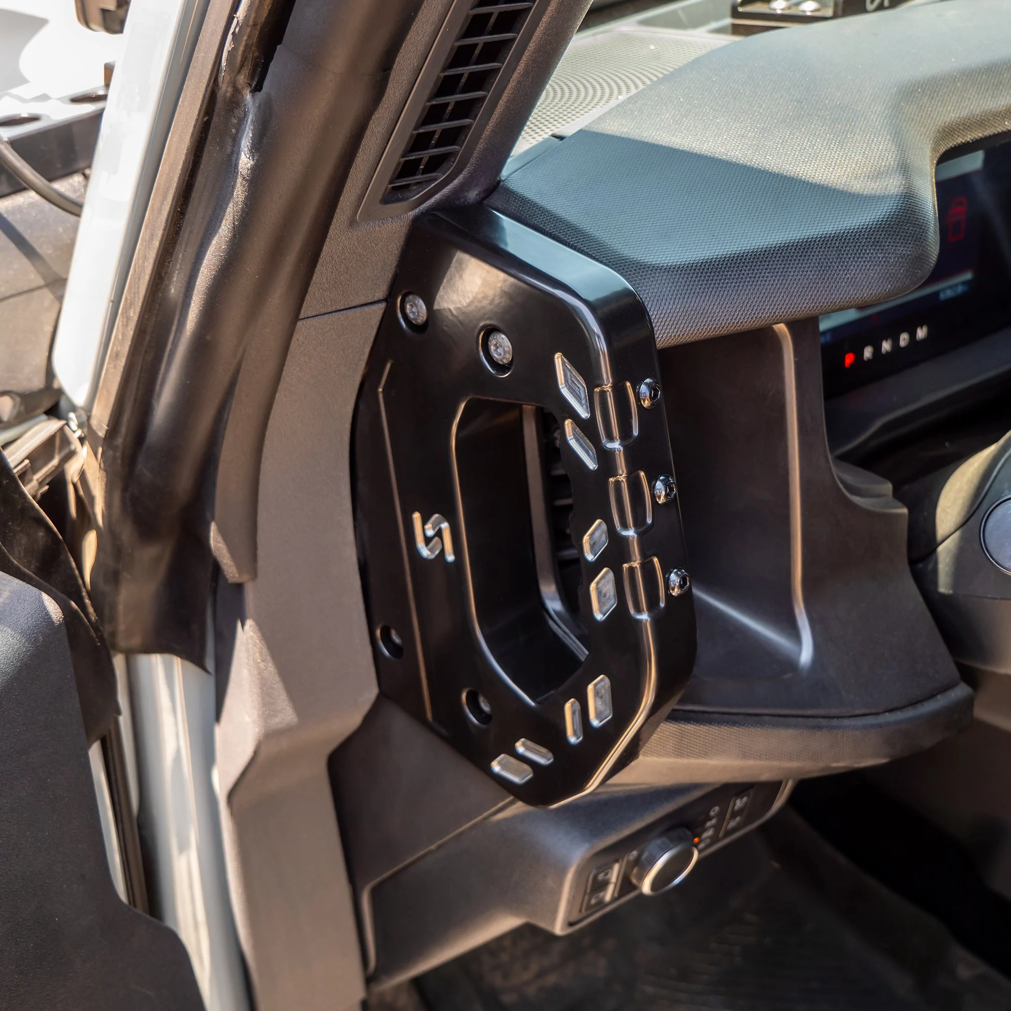 Billet Dash Side Handles, Pair, 2021+ Ford Bronco