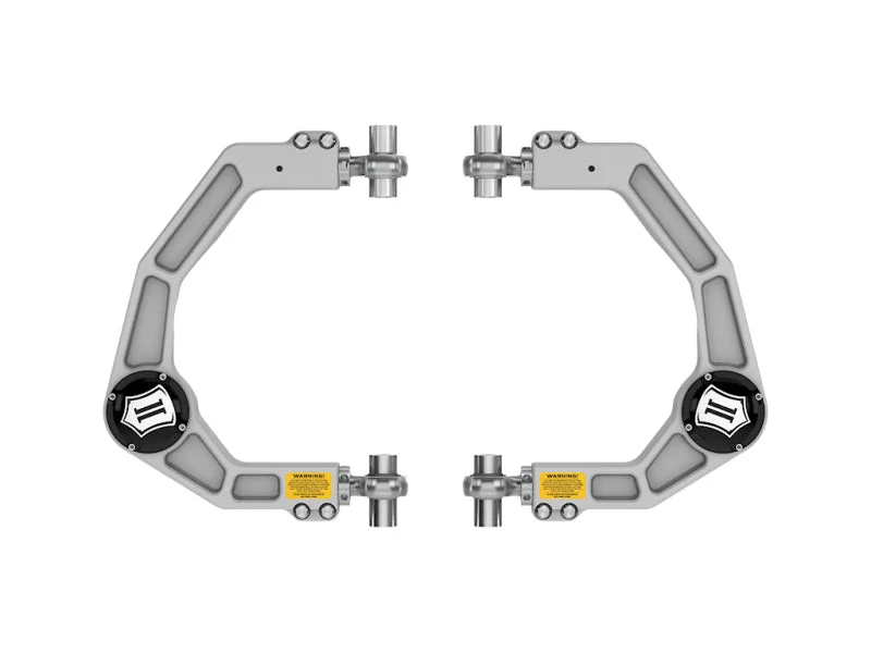 ICON 21-23 Ford F150 Billet Front Upper Control Arms DJ Pro Kit