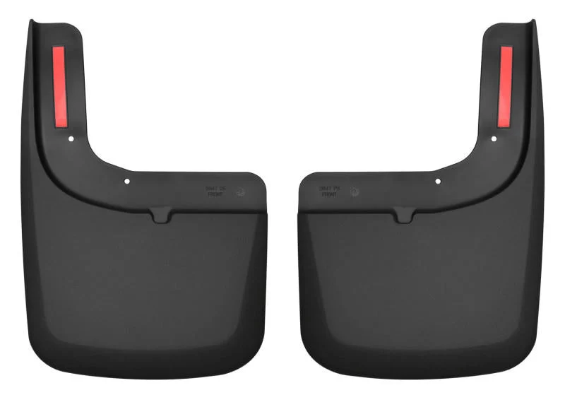Husky Liners 2017 Ford F-250 / F-350 Super Duty Black Front Mud Guards (w/Flares)