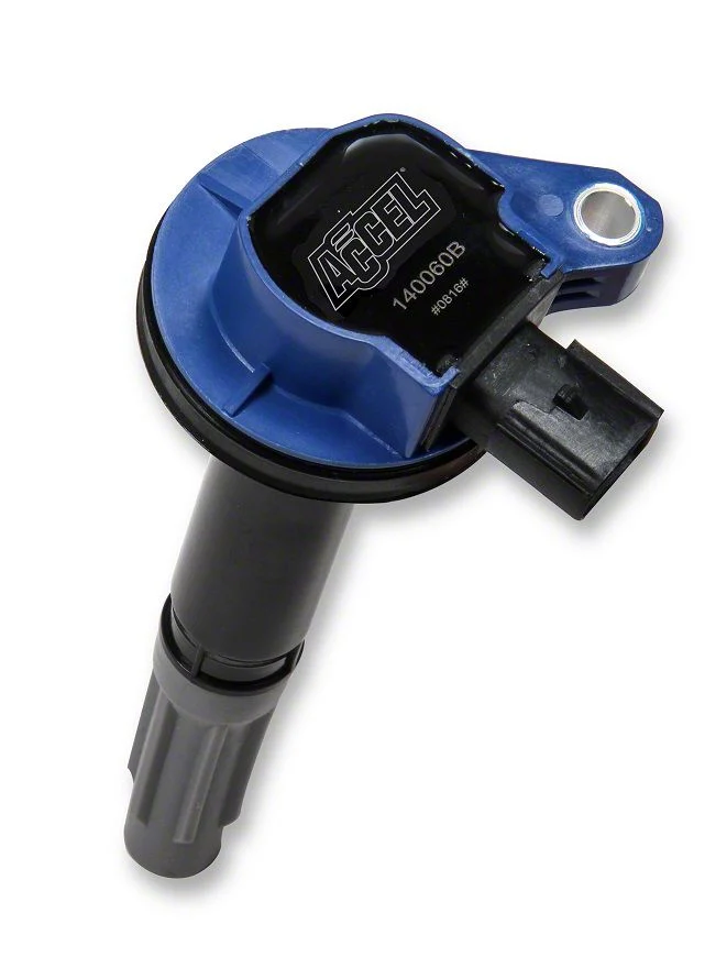 Accel SuperCoil Ignition Coil; Blue (11-16 Mustang GT; 12-13 Mustang BOSS 302)