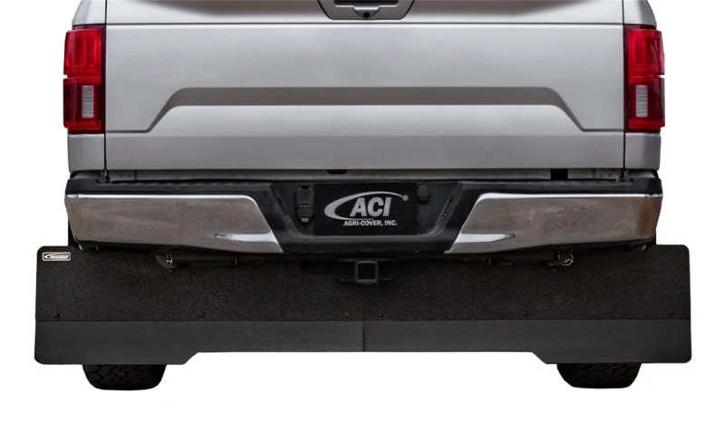 Access Rockstar 2023+ Ford F-250/350 Full Width Tow Flap/w Heat Shield & Adj Rubber - Black Urethane