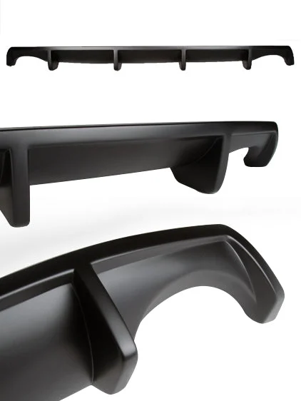 2013-2017 Honda Accord Coupe - STILLEN Rear Diffuser [Matte Black] - KB25002MB