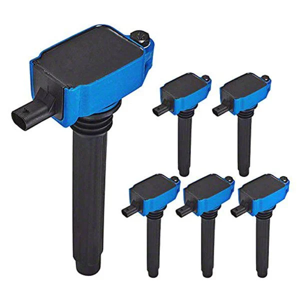 ACEON Ignition Coils; Blue; Set of Six (13-18 3.6L RAM 1500)
