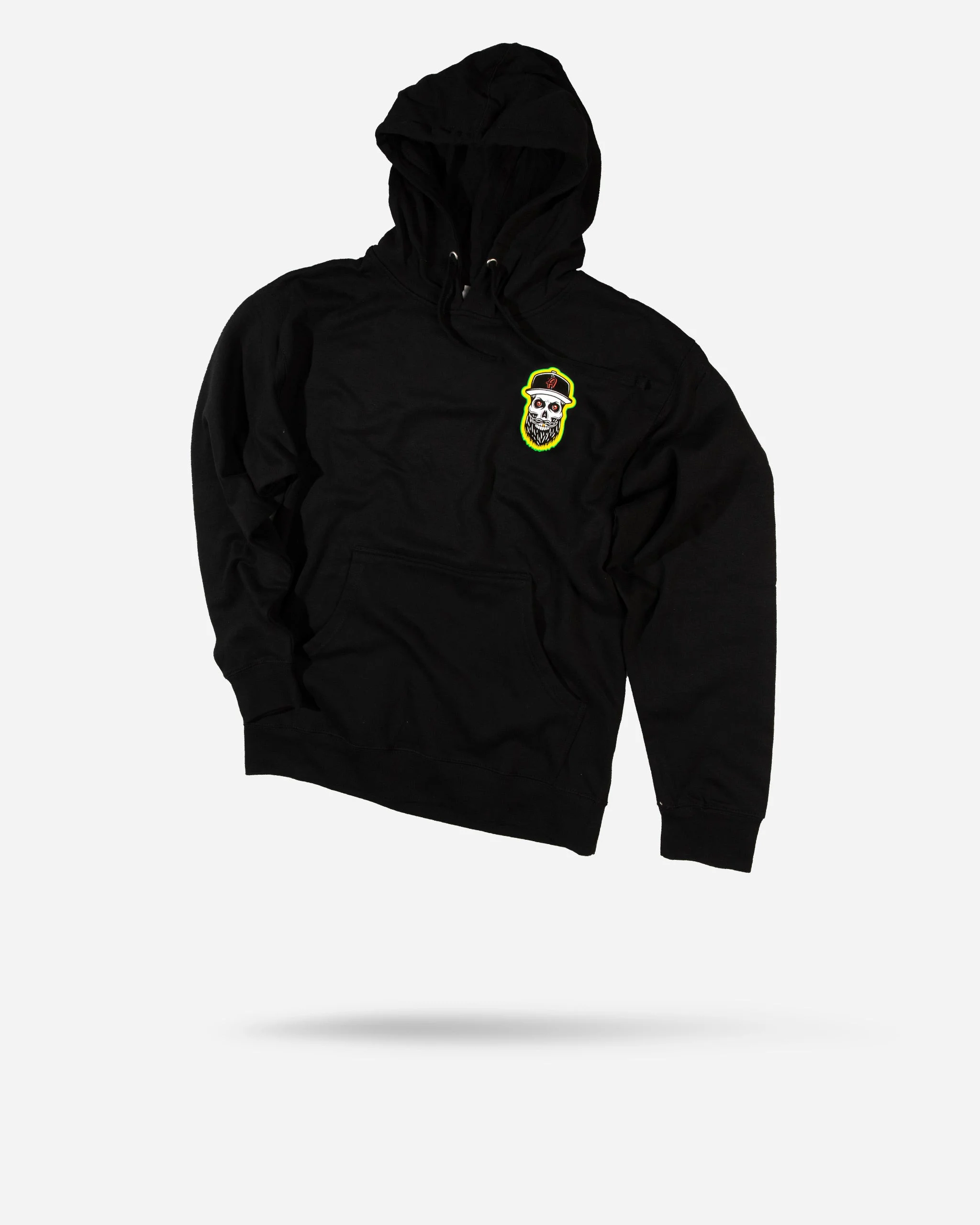 Adam's Skeleton Black Hoodie