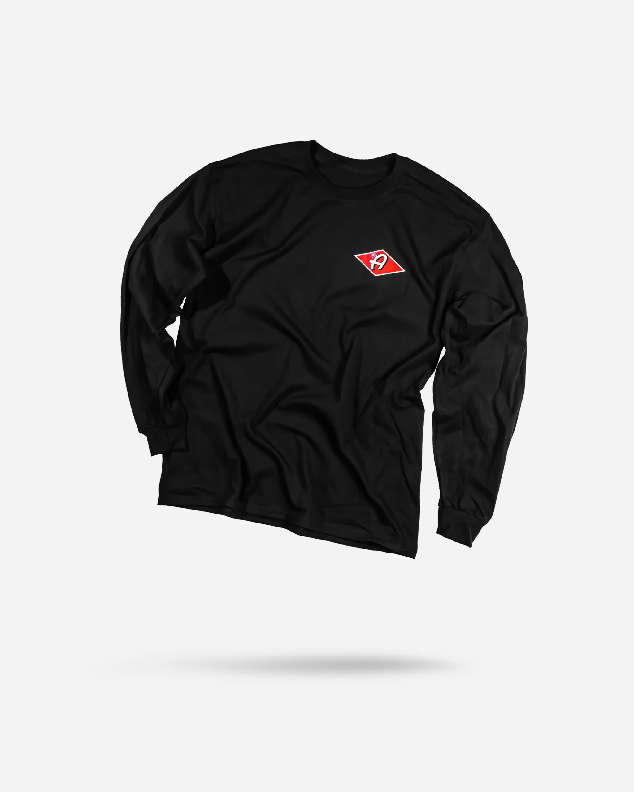 Adam's Black Long Sleeve Firework T-Shirt