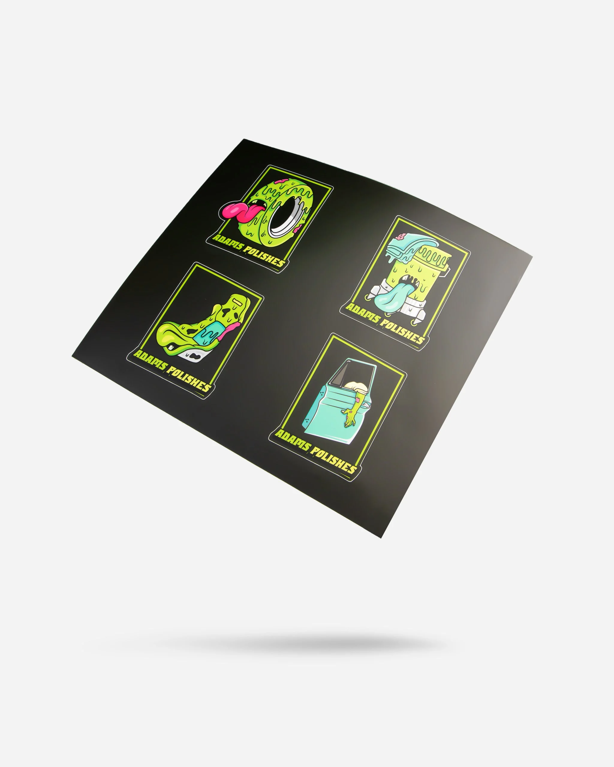 Adam's Halloween Car Parts Sticker Sheet
