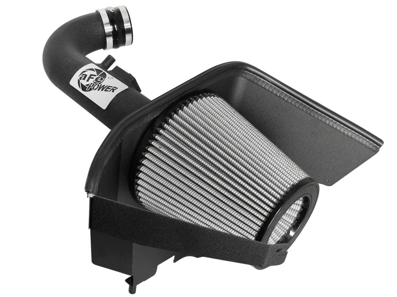 AFE Magnum FORCE Stage-2 Cold Air Intake with Pro DRY S Filter; Black (10-11 V6 Camaro)