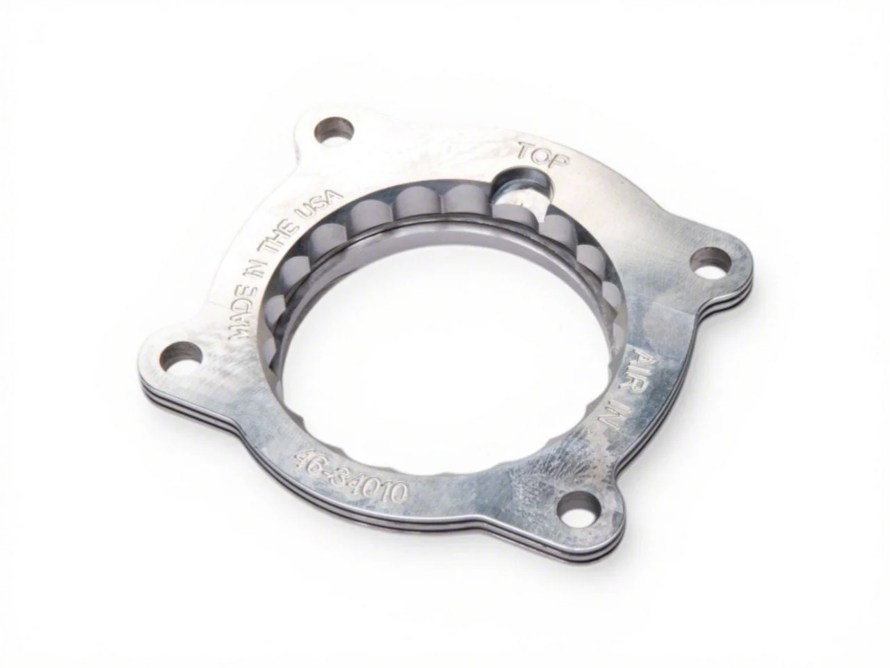 AFE Silver Bullet Throttle Body Spacer (10-24 V6 Camaro)