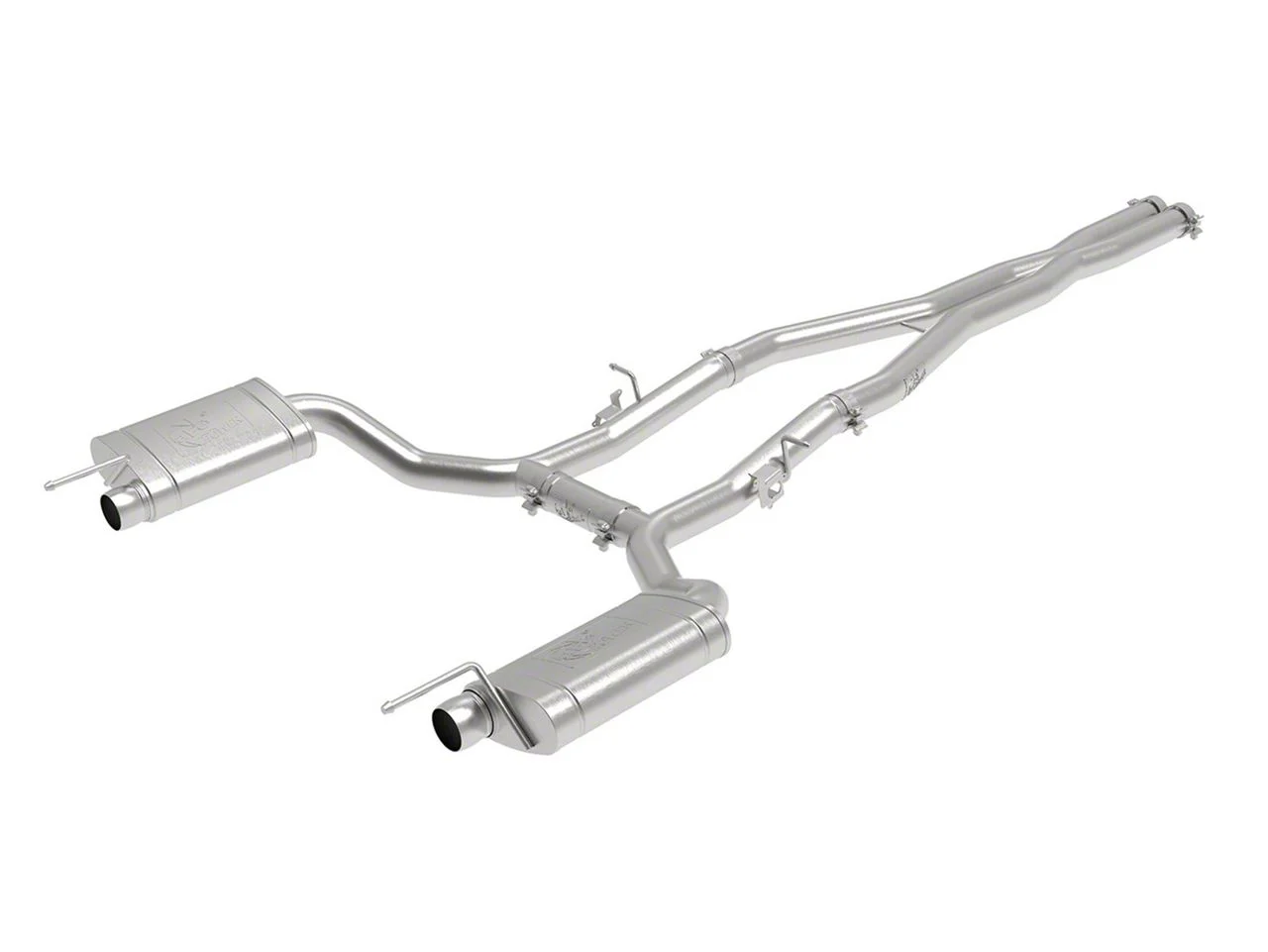 AFE MACH Force-XP 3-Inch Cat-Back Exhaust System with Muffler (15-23 6.4L HEMI Charger)