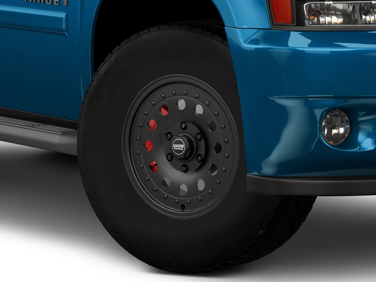 American Racing AR62 Outlaw II Satin Black 6-Lug Wheel; 17x8; 18mm Offset (07-14 Tahoe)