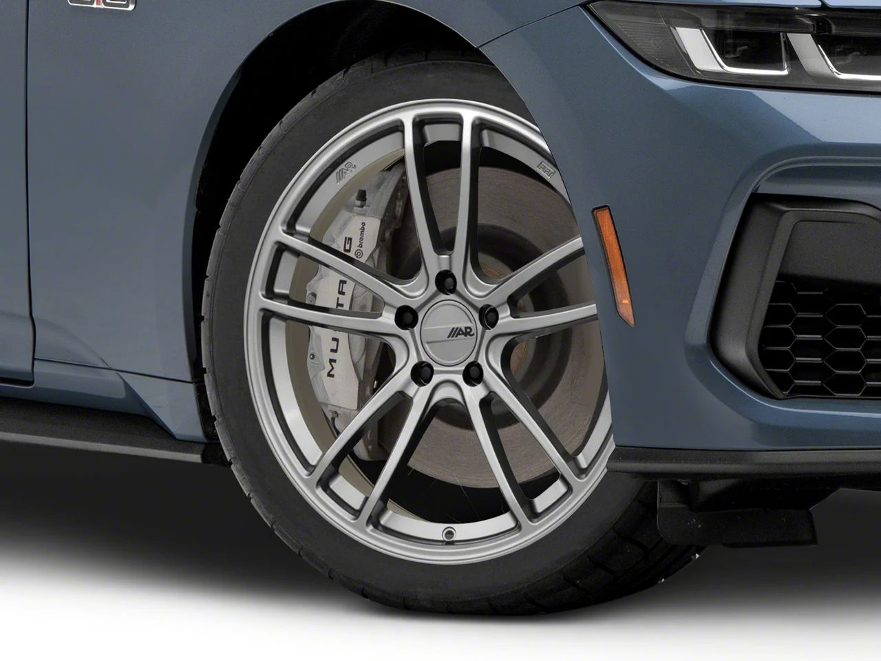 American Racing Mach Five Graphite Wheel; 19x9; 30mm Offset (24-26 Mustang)