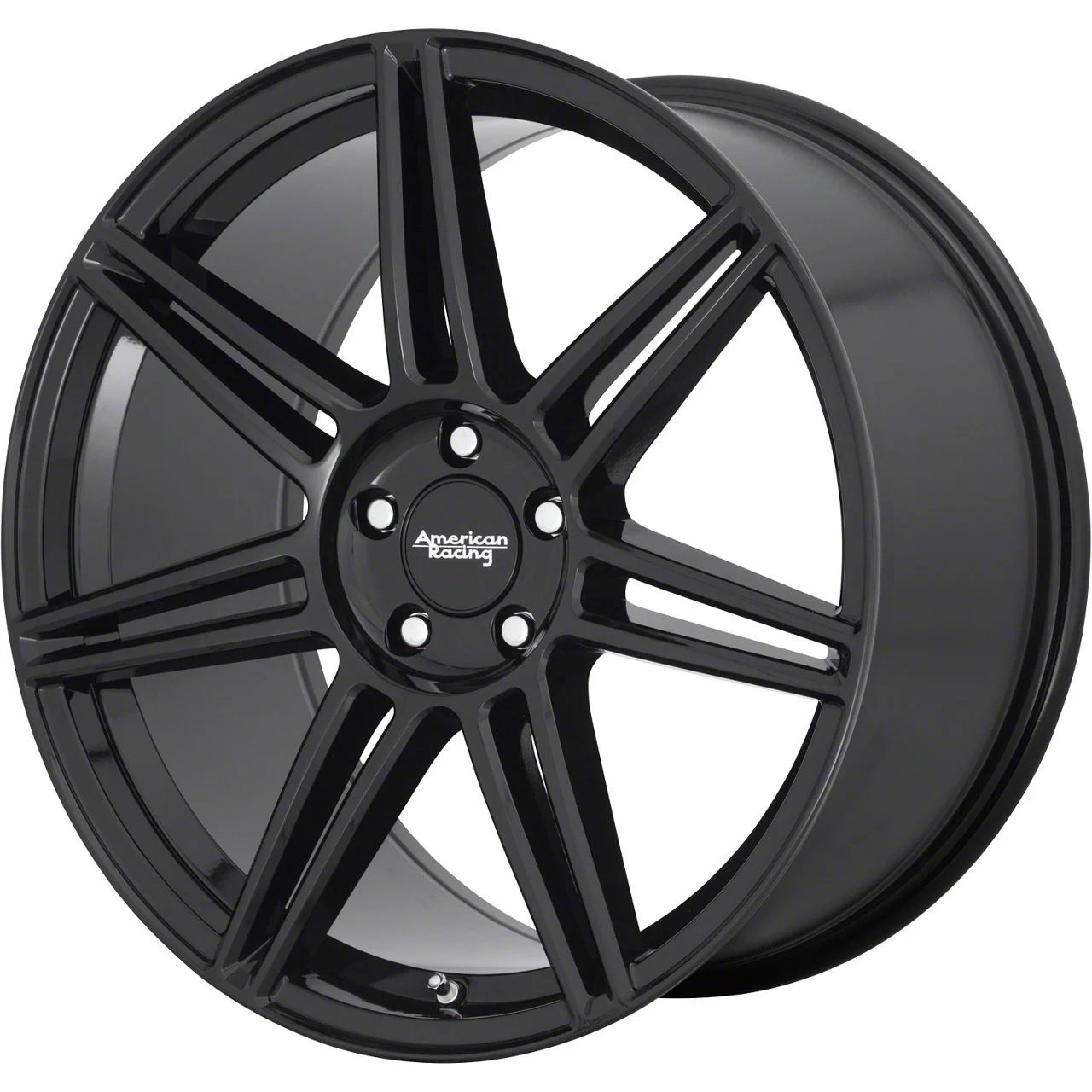 American Racing REDLINE Gloss Black Wheel; 20x8.5; 25mm Offset (11-23 RWD Charger)