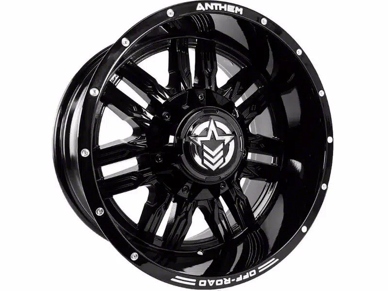 Anthem Off-Road Equalizer Gloss Black 8-Lug Wheel; 18x9; 0mm Offset (11-16 F-250 Super Duty)