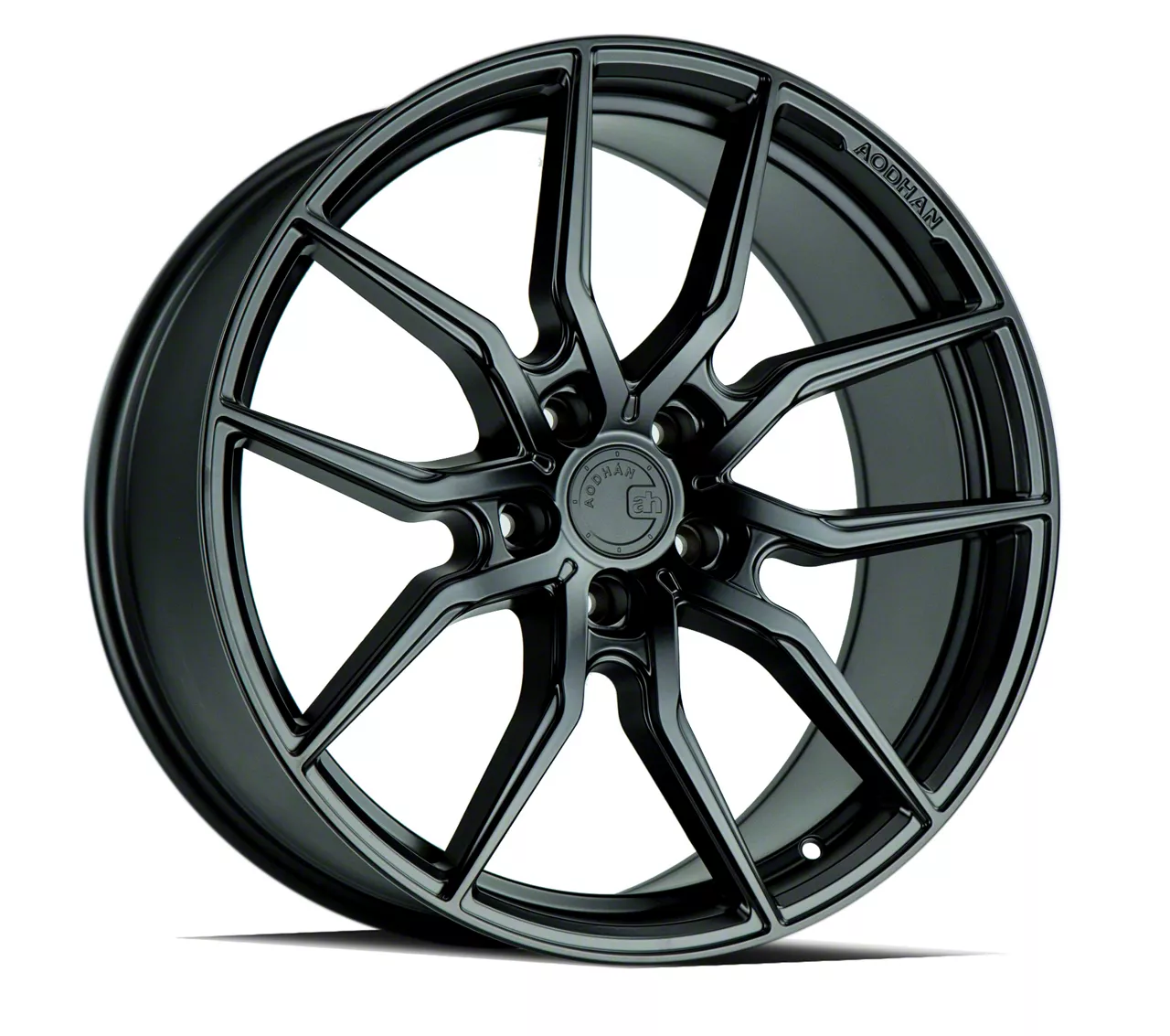 AFF1 Matte Black Wheel; 20x9; 32mm Offset (24-26 Mustang)
