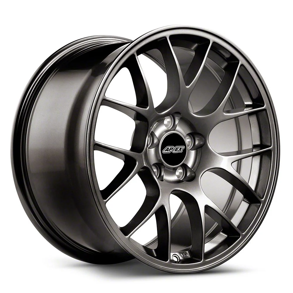 APEX EC-7 Anthracite Wheel; 19x9; 34mm Offset (24-26 Mustang)