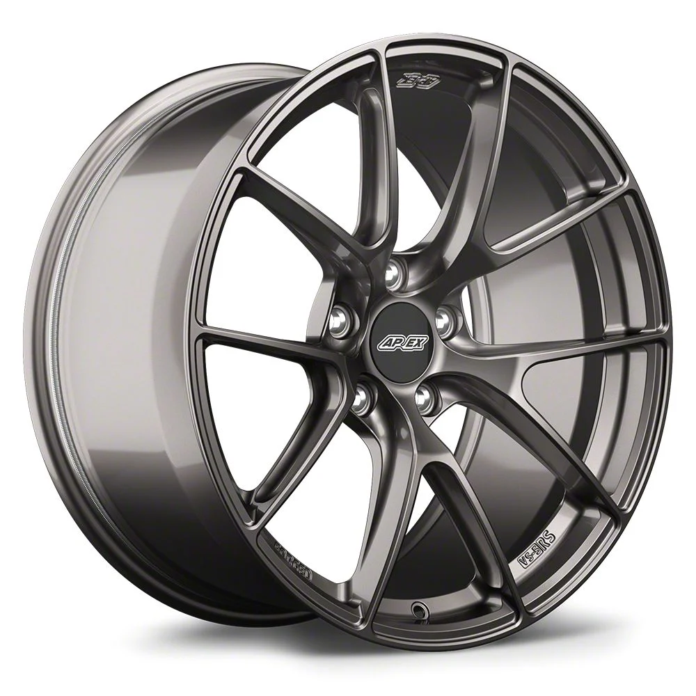 APEX VS-5RS Anthracite Wheel; Rear Only; 20x11; 52mm Offset (24-26 Mustang)