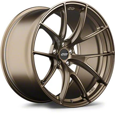 APEX VS-5RS Satin Bronze Wheel; Rear Only; 20x11; 52mm Offset (24-26 Mustang)