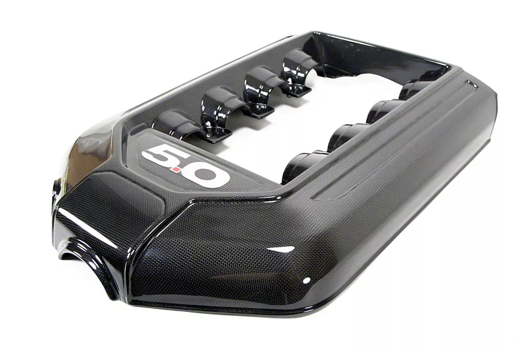 APR Performance Engine Cover; Carbon Fiber (11-14 Mustang GT)