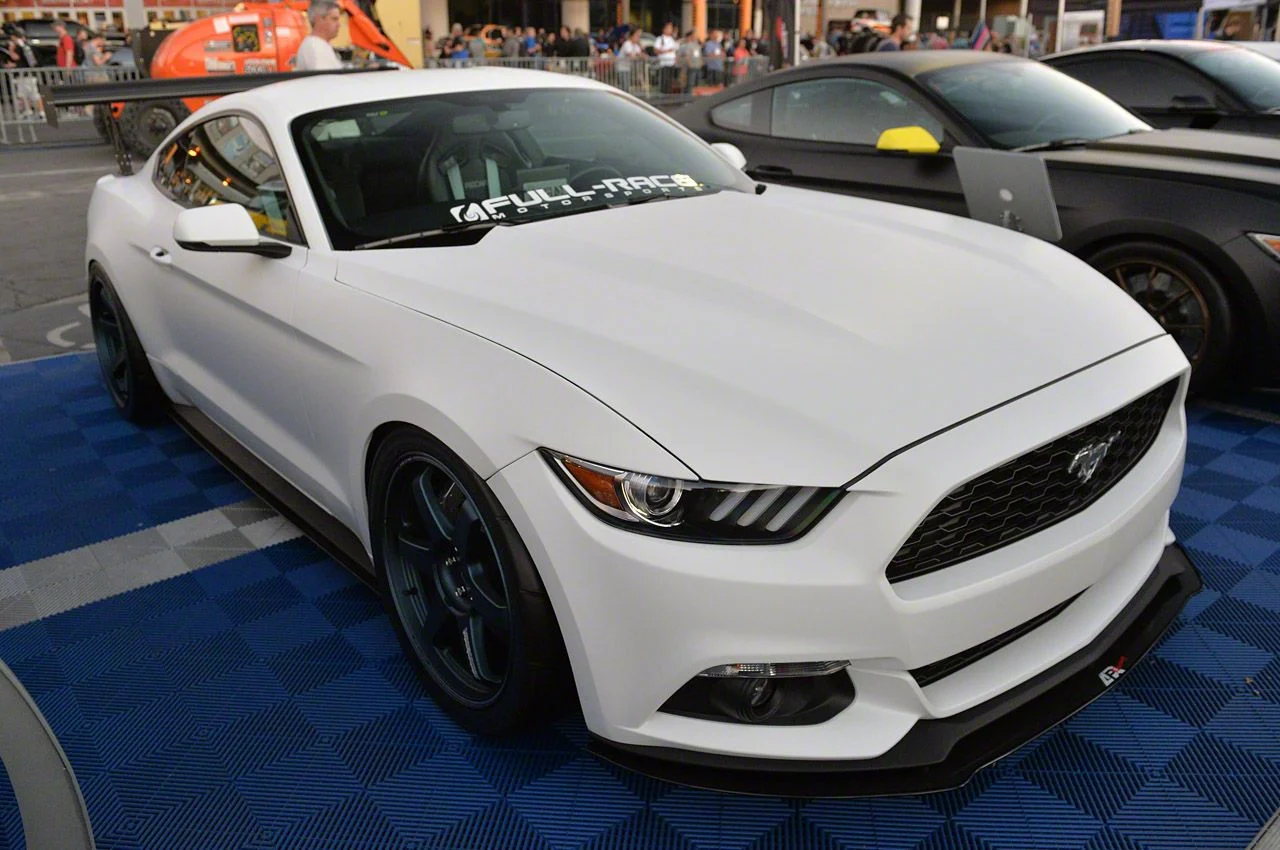 APR Performance Front Wind Splitter; Carbon Fiber (15-17 Mustang w/o Performance Pack)