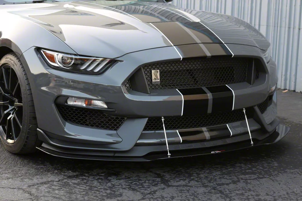 APR Performance Front Wind Splitter; Carbon Fiber (18-20 Mustang GT350)