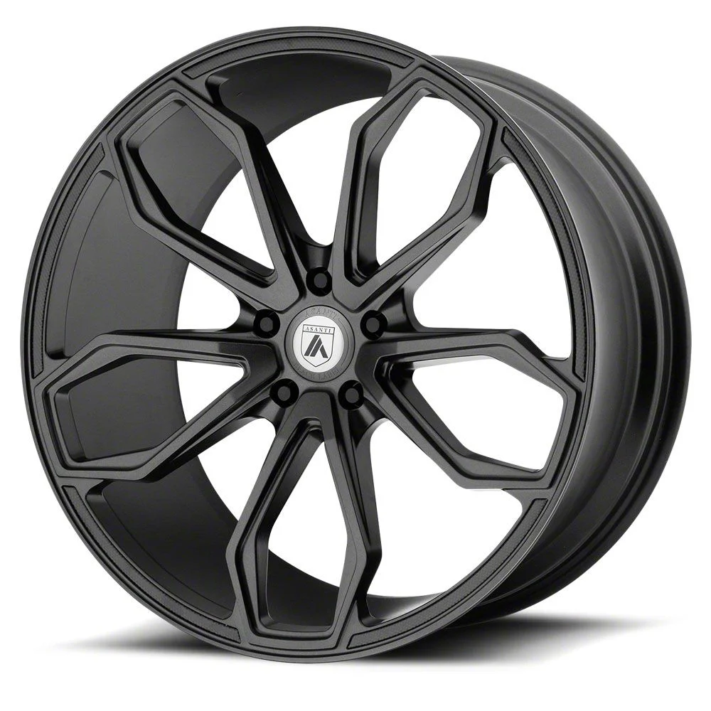 Asanti Athena Matte Graphite Wheel; Rear Only; 20x10; 25mm Offset (06-10 RWD Charger)