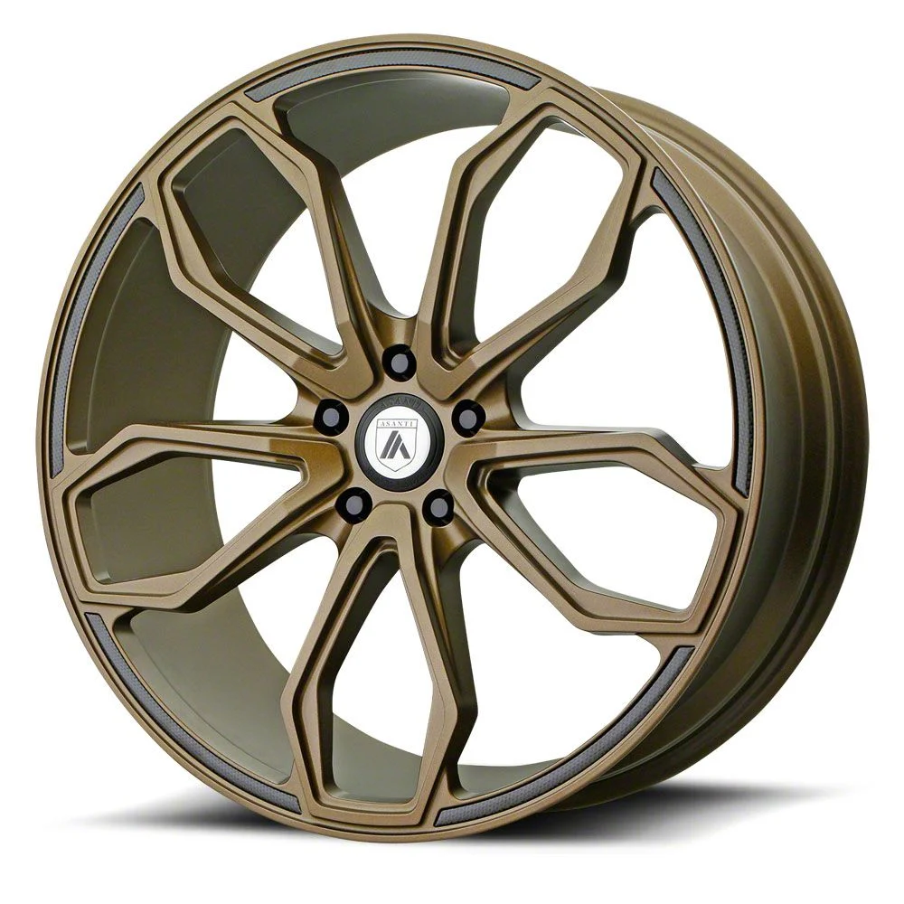 Asanti Athena Wheel Satin Bronze Wheel; Rear Only; 20x10; 25mm Offset (06-10 RWD Charger)
