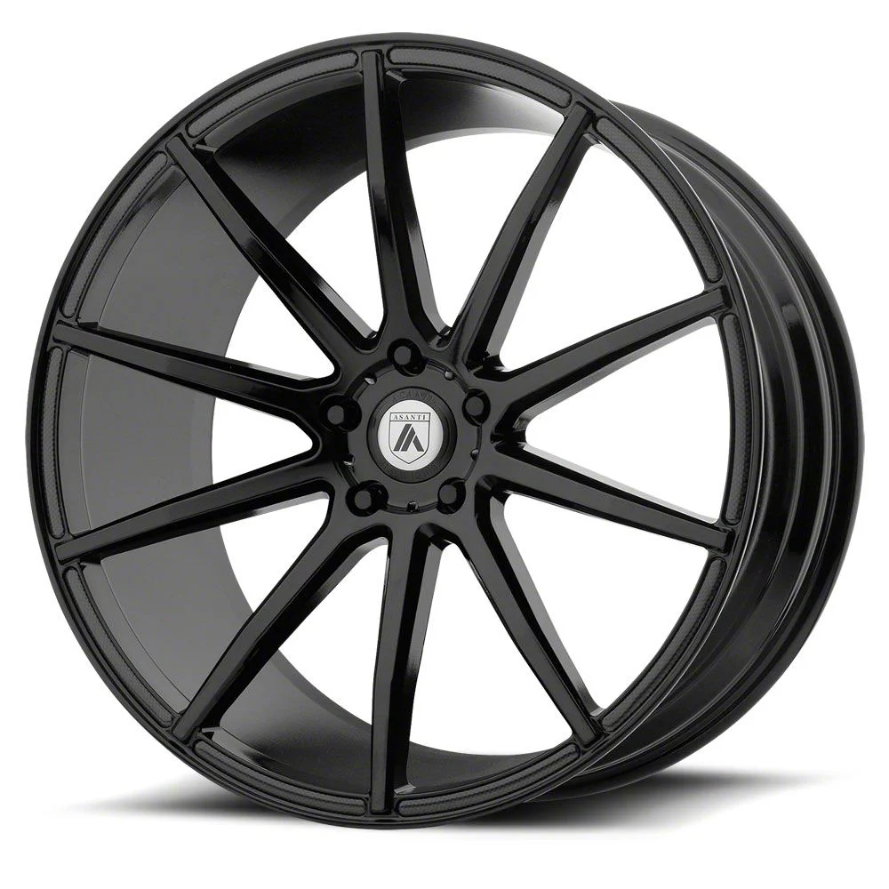 Asanti Aries Gloss Black Wheel; 20x8.5; 20mm Offset (11-23 Charger, Excluding SRT Hellcat)