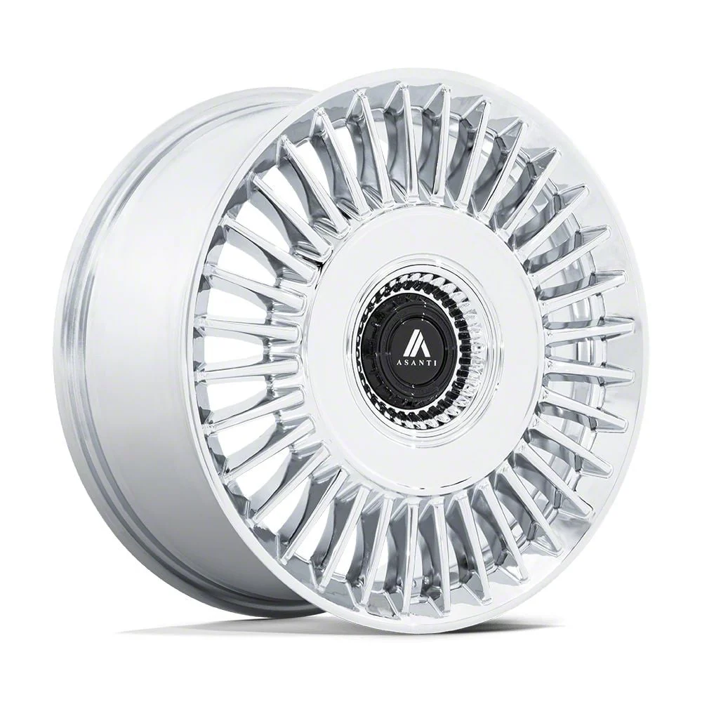 Asanti Tiara Chrome Wheel; 20x9; 45mm Offset (21-26 Mustang Mach-E)