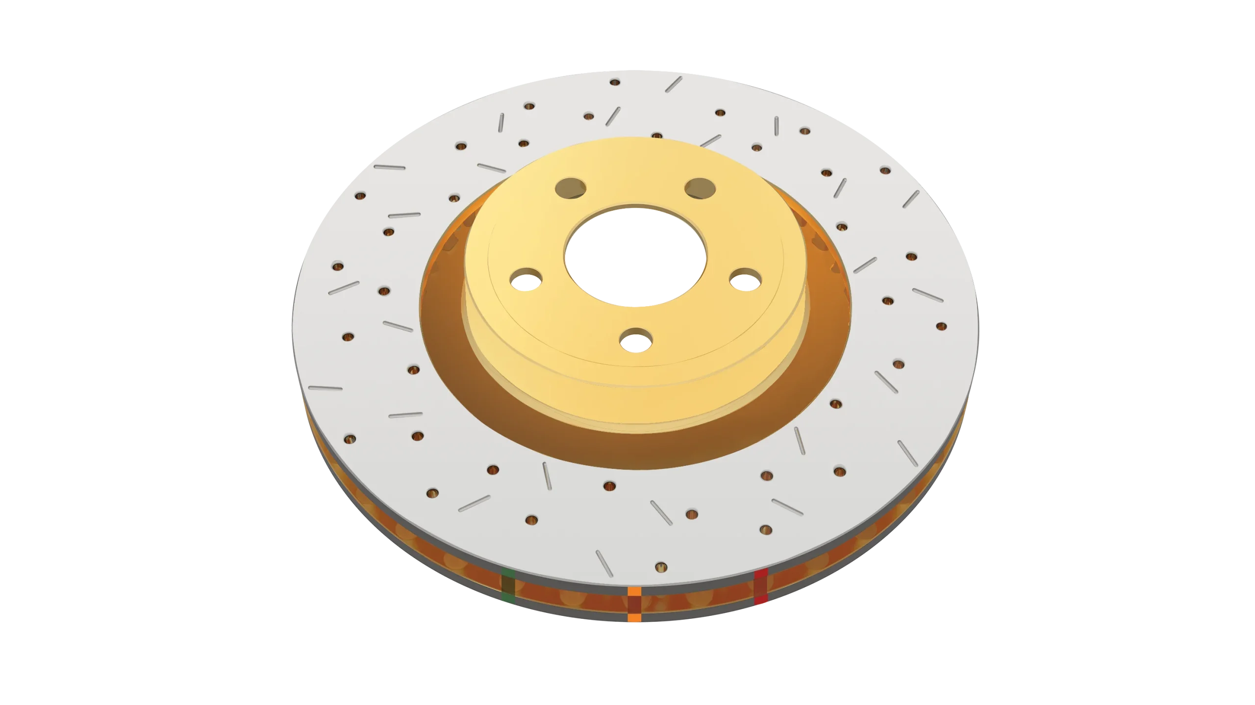 2021-2022 Toyota Avalon & More | DBA 4000 Series XS Cross-Drilled/Slotted Brake Rotor [Front] | DBA42744XS