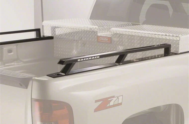 BackRack Side Bed Rails for 21-Inch Wide Tool Box (20-26 Sierra 3500 HD w/ 6.90-Foot Standard Box)