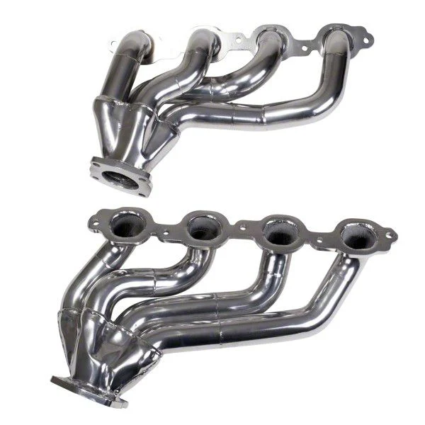 BBK 1-3/4-Inch Shorty Headers; Titanium Ceramic (16-24 Camaro SS)