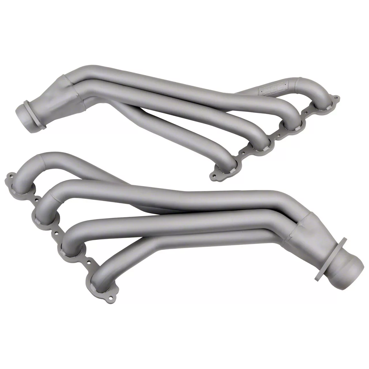 BBK 1-7/8-Inch Long Tube Headers; Titanium Ceramic (16-24 Camaro SS)