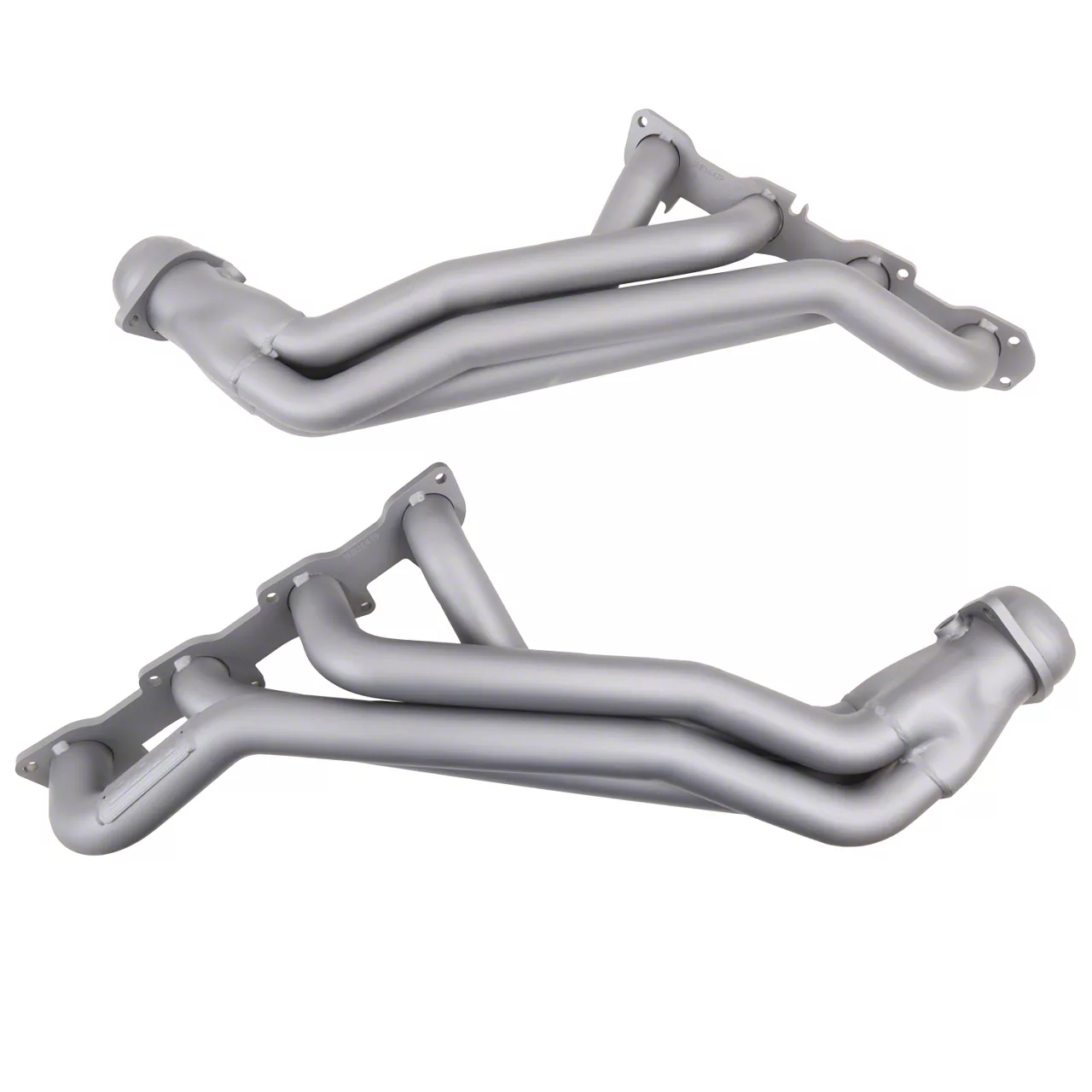 BBK 1-3/4-Inch Long Tube Headers; Titanium Ceramic (06-08 5.7L HEMI RWD Charger)