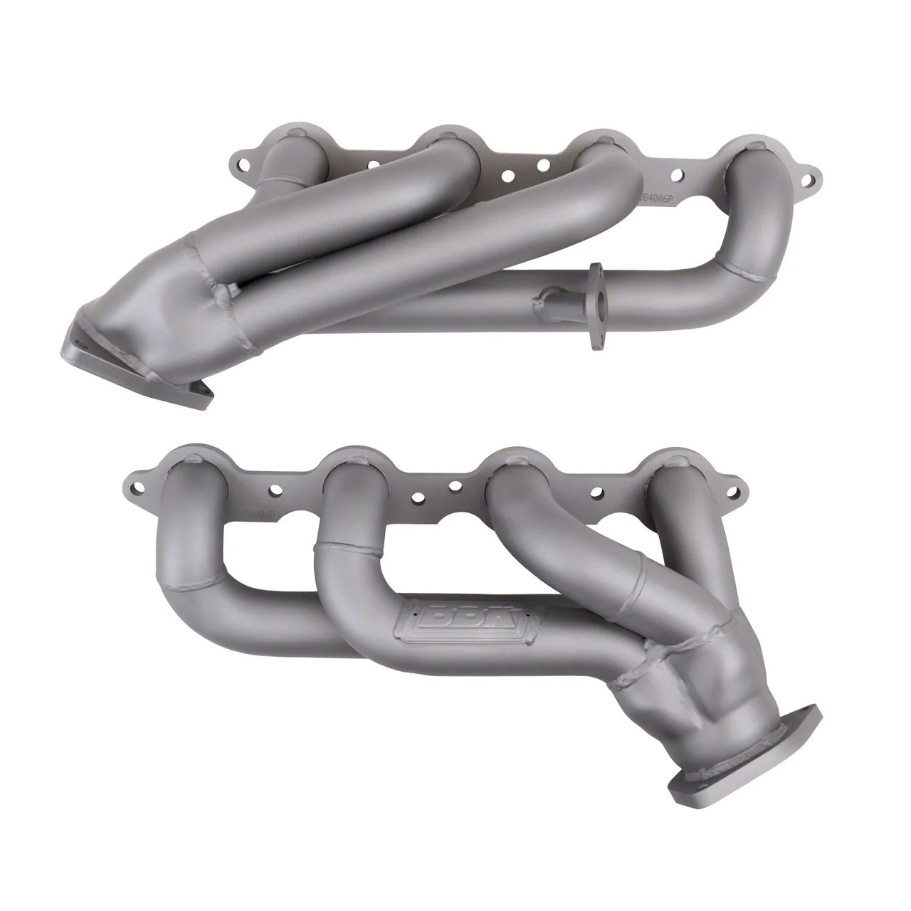 BBK 1-3/4-Inch Tuned Length Shorty Headers; Titanium Ceramic (08-09 6.0L Yukon)