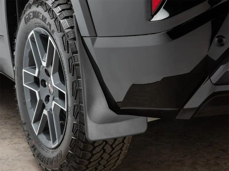 WeatherTech 25-26 GMC Terrain / Terrain Denali Rear No Drill MudFlaps - Black