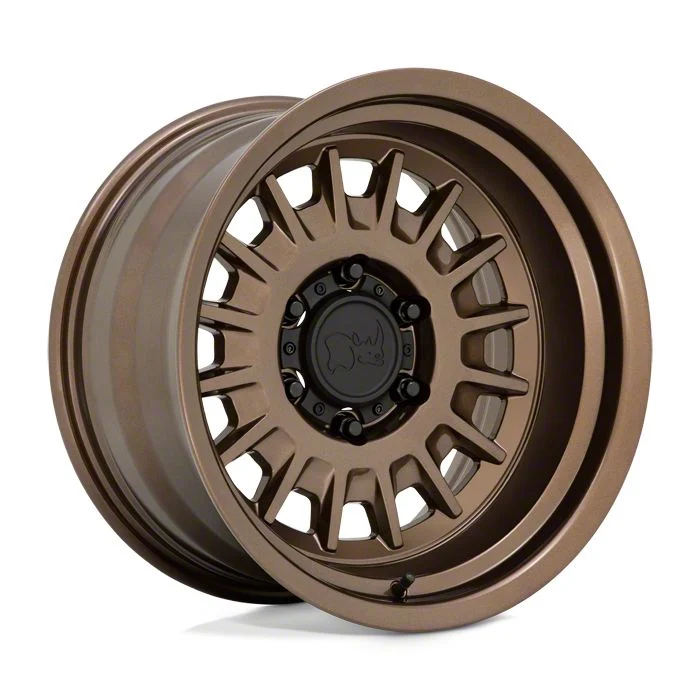 Black Rhino Aliso Gloss Bronze 6-Lug Wheel; 17x8; 0mm Offset (07-14 Tahoe)