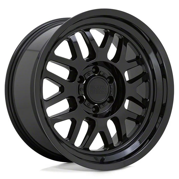 Black Rhino Delta Gloss Black 6-Lug Wheel; 20x9.5; 12mm Offset (07-14 Tahoe)