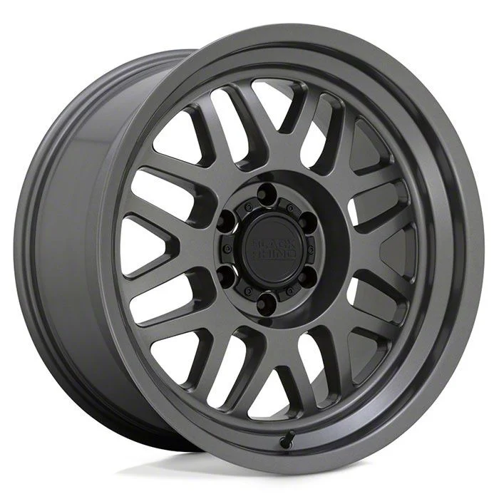 Black Rhino Delta Matte Gunmetal 6-Lug Wheel; 20x9.5; 12mm Offset (07-14 Tahoe)