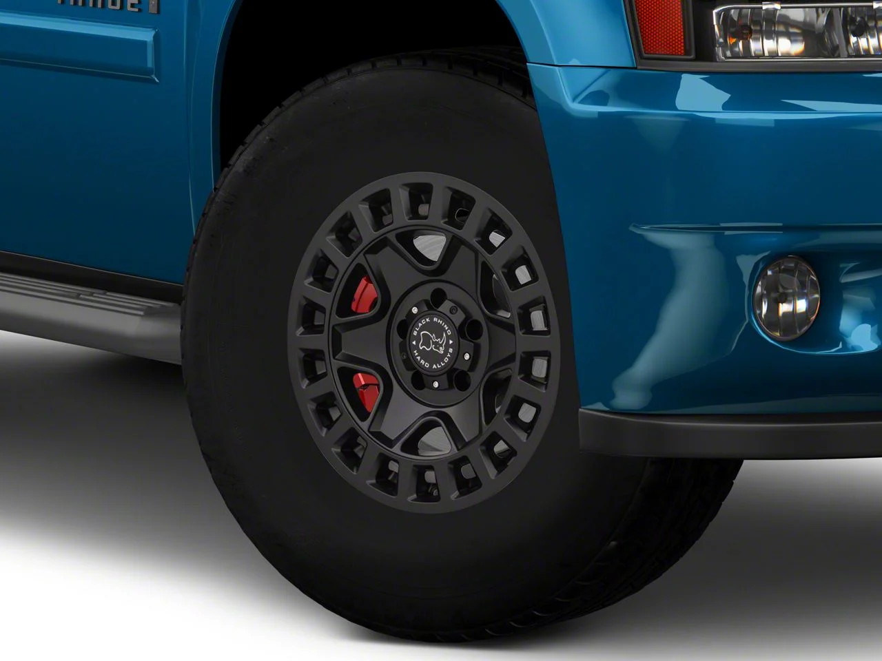 Black Rhino York Matte Black 6-Lug Wheel; 17x9; -12mm Offset (07-14 Tahoe)