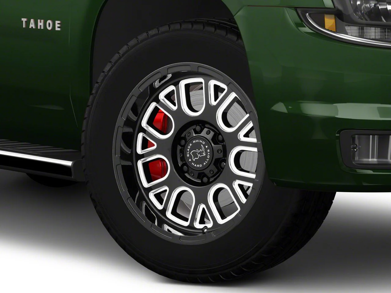 Black Rhino Pismo Gloss Black Milled 6-Lug Wheel; 20x9.5; 6mm Offset (15-20 Tahoe)