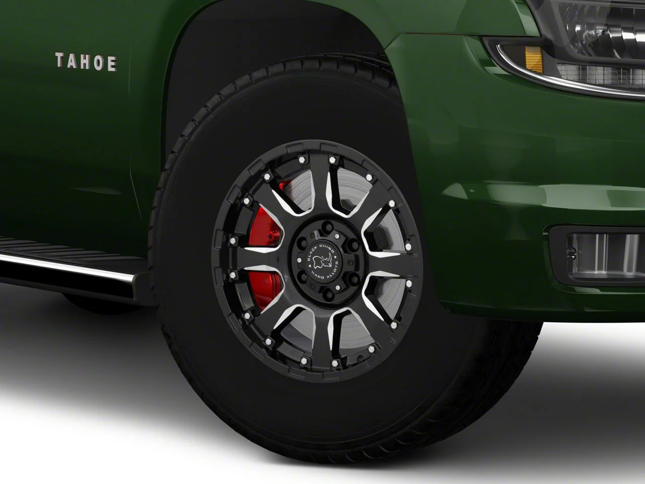 Black Rhino Sierra Gloss Black Milled 6-Lug Wheel; 18x9; 12mm Offset (15-20 Tahoe)