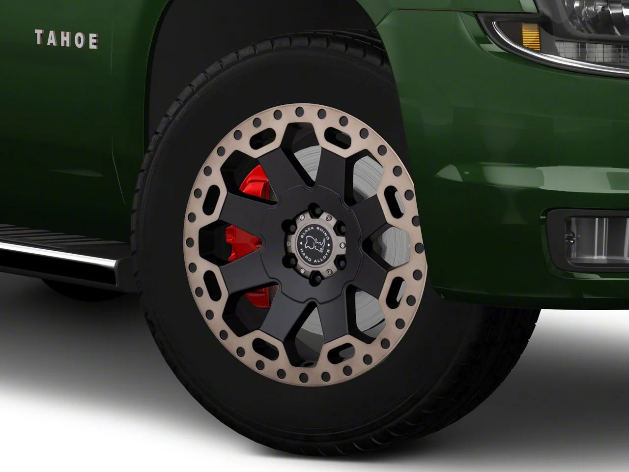 Black Rhino Warlord Matte Black with Machined Dark Tint Lip 6-Lug Wheel; 20x9; 12mm Offset (15-20 Tahoe)