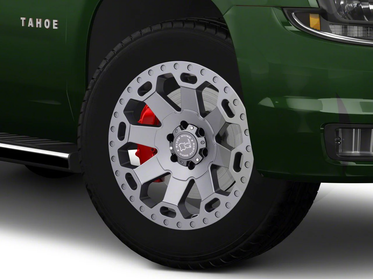 Black Rhino Warlord Matte Gunmetal 6-Lug Wheel; 20x9; 12mm Offset (15-20 Tahoe)