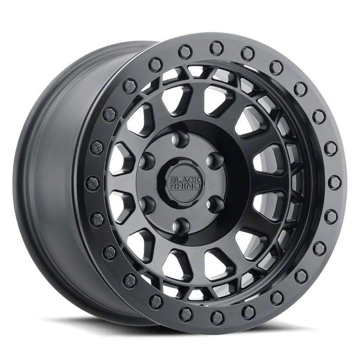 Black Rhino Primm Matte Black 8-Lug Wheel; 17x8.5; -38mm Offset (07-10 Sierra 2500 HD)
