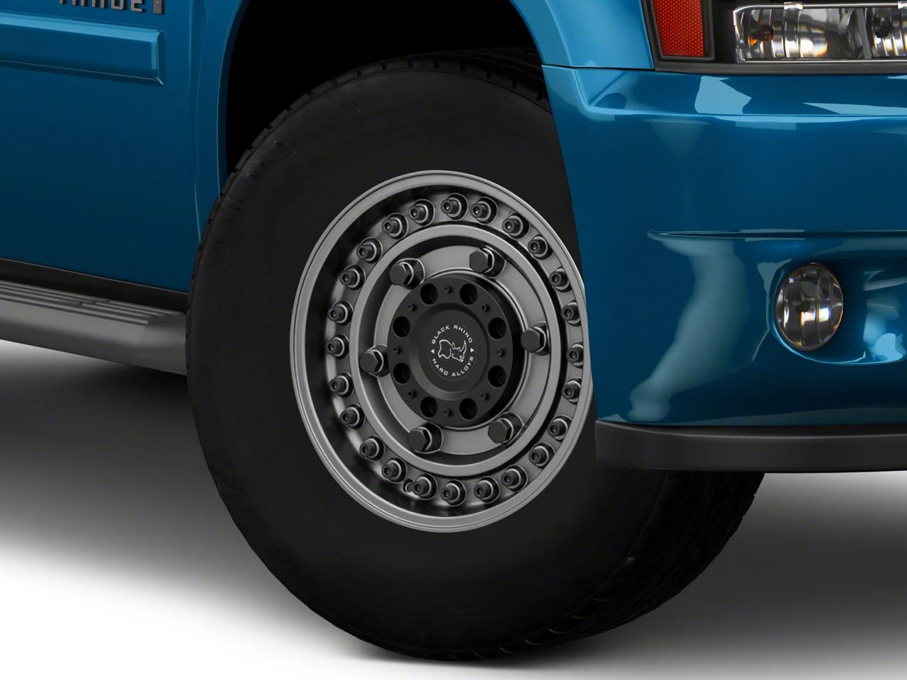 Black Rhino Armory Matte Gunblack 6-Lug Wheel; 17x9.5; 6mm Offset (07-14 Tahoe)