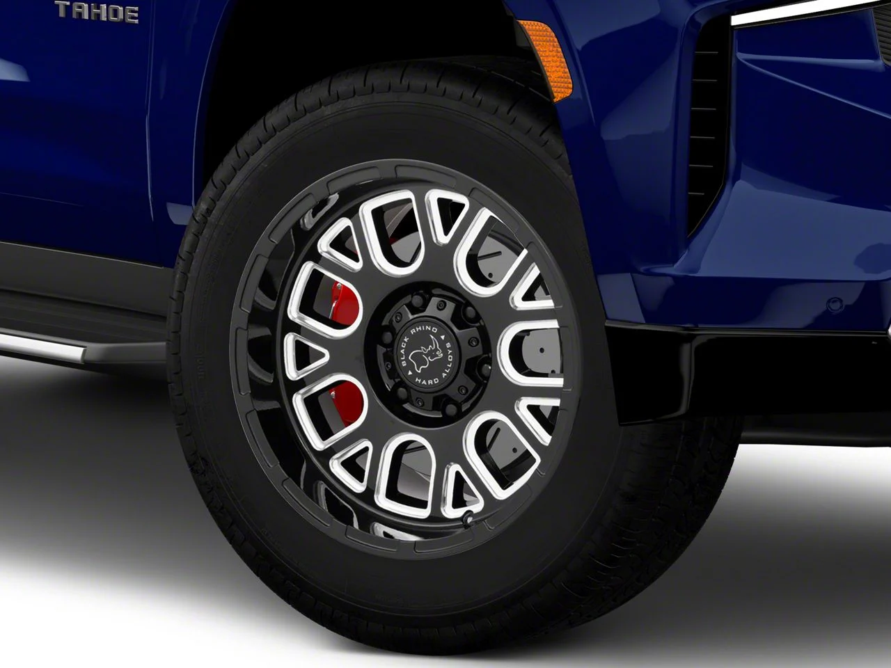 Black Rhino Pismo Gloss Black Milled 6-Lug Wheel; 20x9.5; 6mm Offset (21-26 Tahoe)