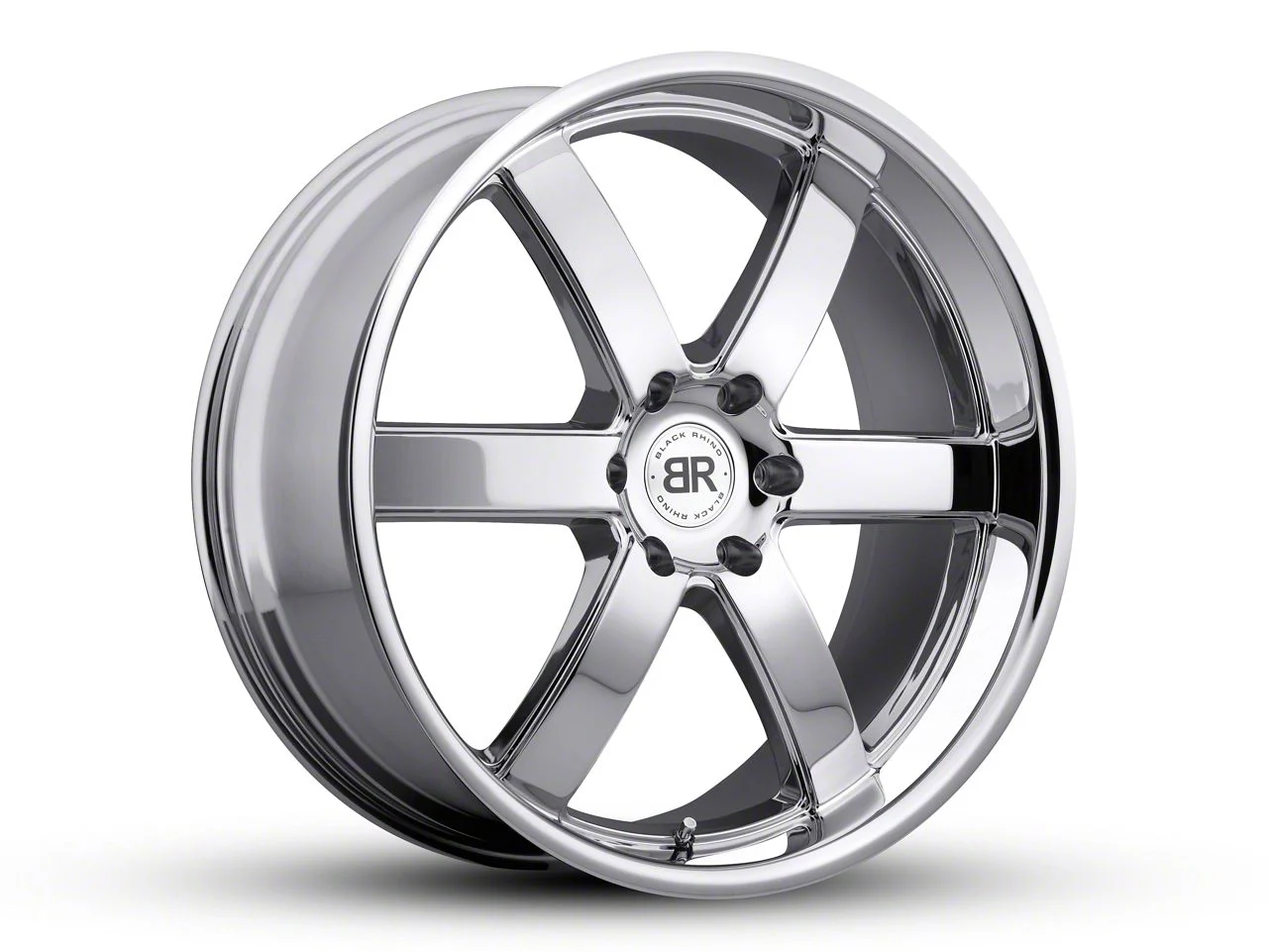 Black Rhino Pondora Chrome 6-Lug Wheel; 20x8.5; 18mm Offset (21-26 Tahoe)