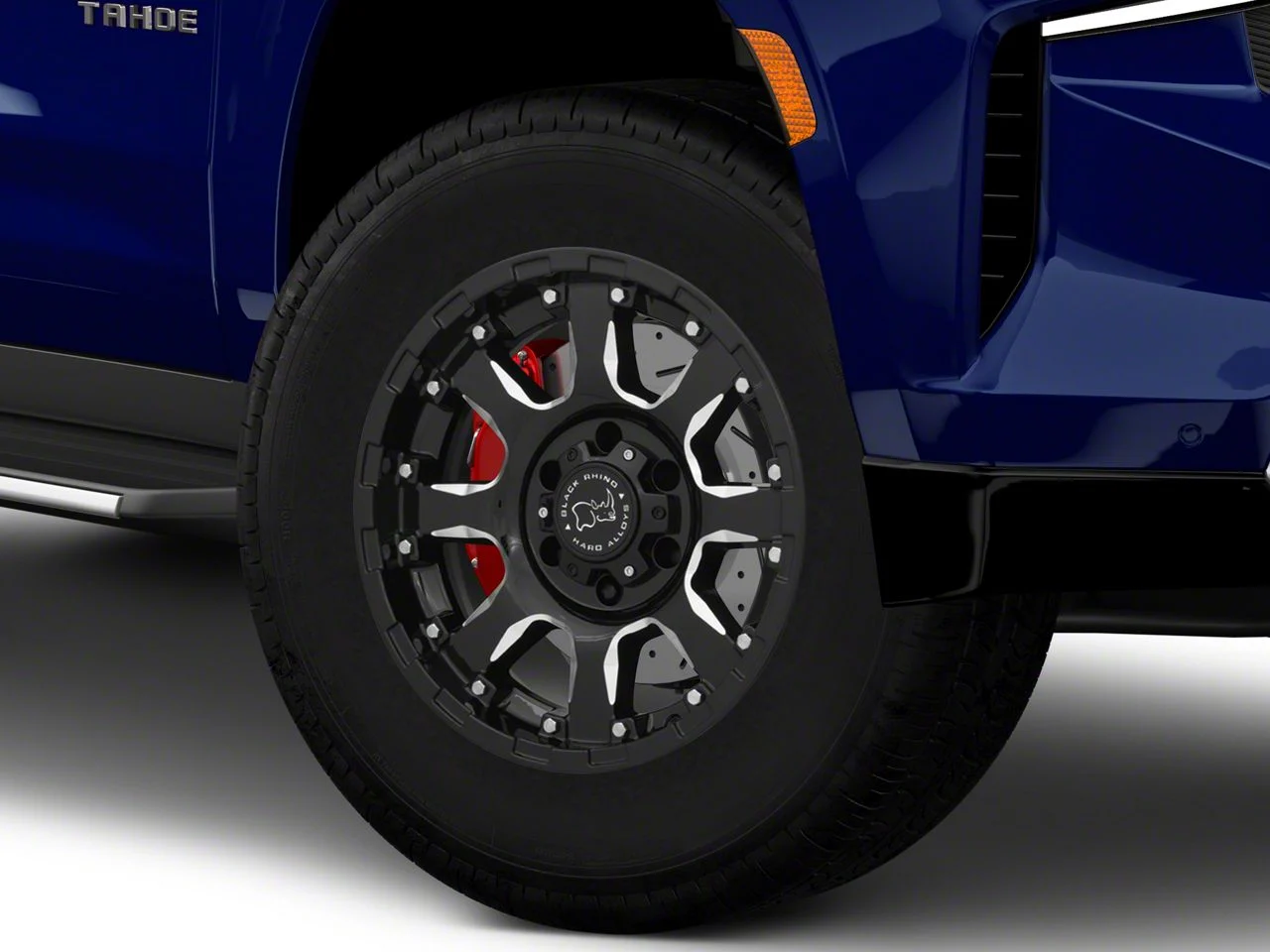 Black Rhino Sierra Gloss Black Milled 6-Lug Wheel; 18x9; 12mm Offset (21-26 Tahoe)