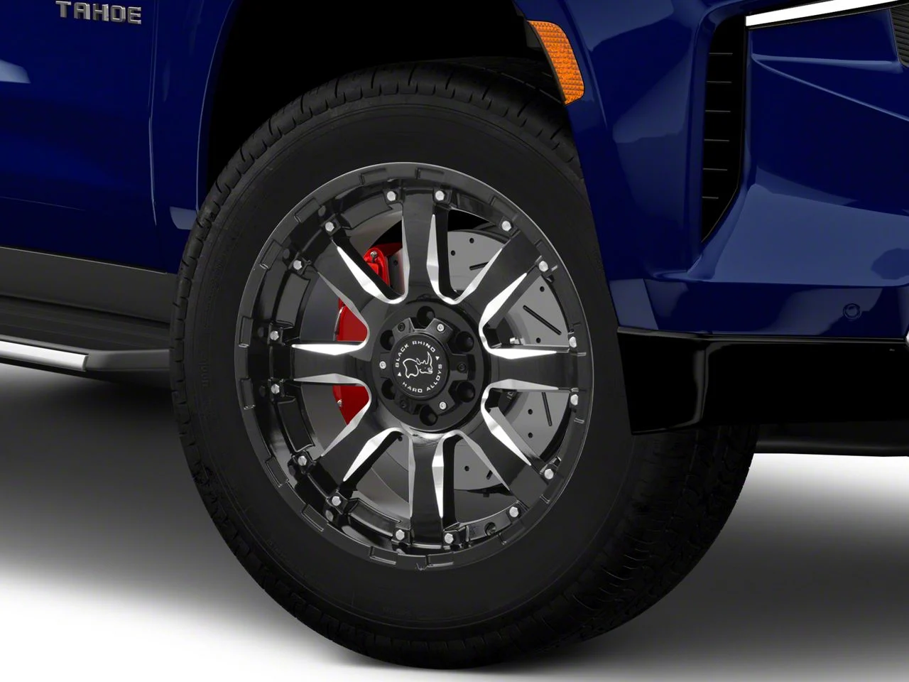 Black Rhino Sierra Gloss Black Milled 6-Lug Wheel; 20x9; 12mm Offset (21-26 Tahoe)